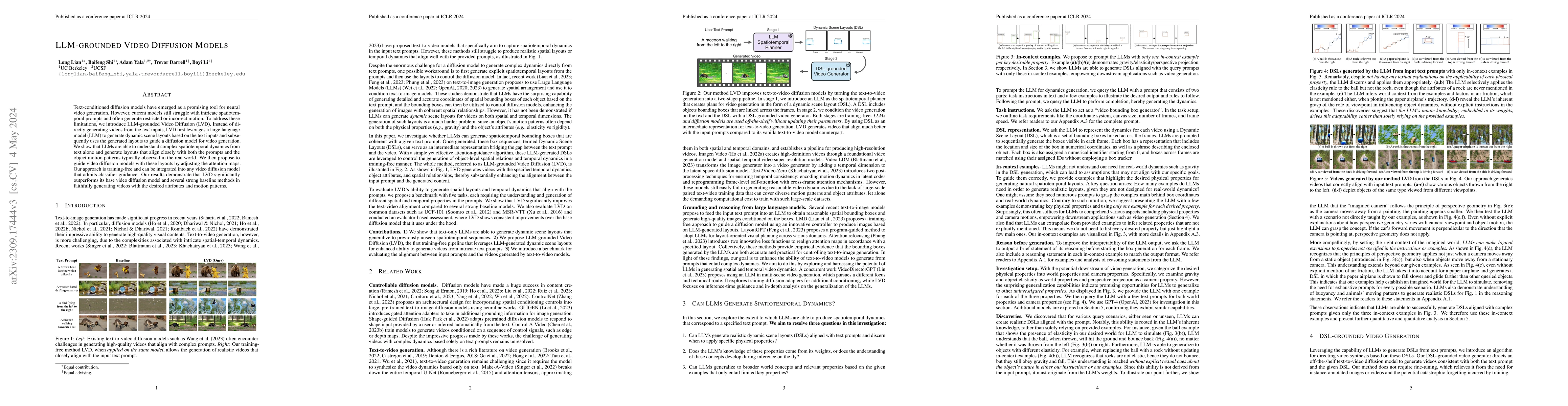 Thumbnail for LLM-grounded Video Diffusion Models
