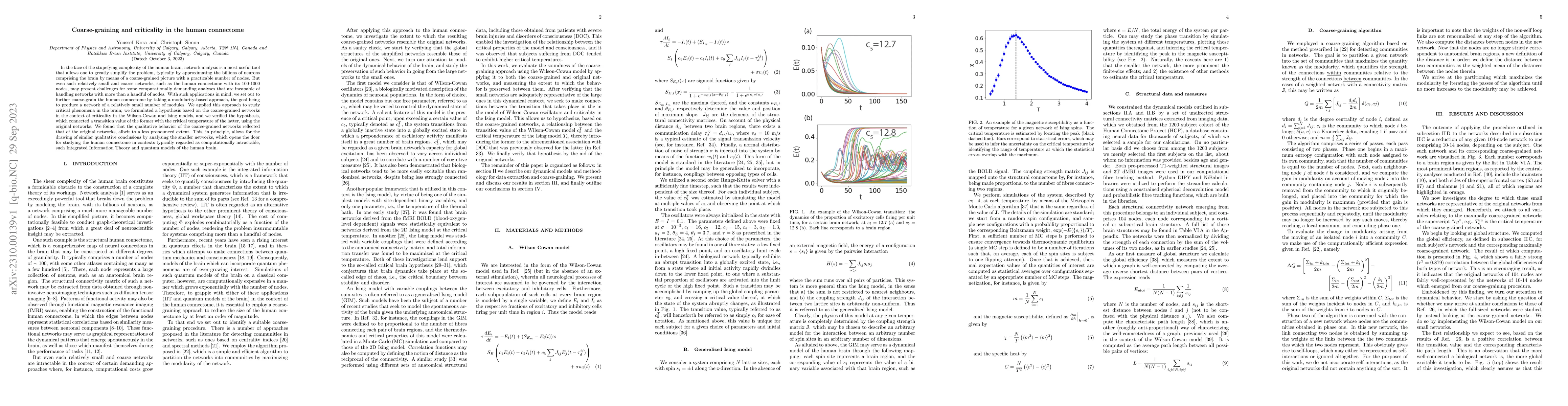 Thumbnail for Coarse-graining and criticality in the human connectome