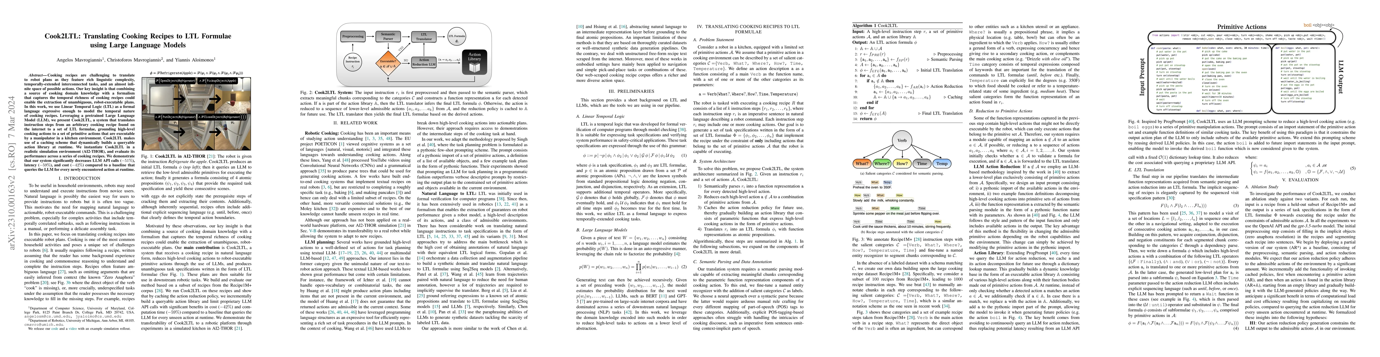 Thumbnail for Cook2LTL: Translating Cooking Recipes to LTL Formulae using Large
  Language Models