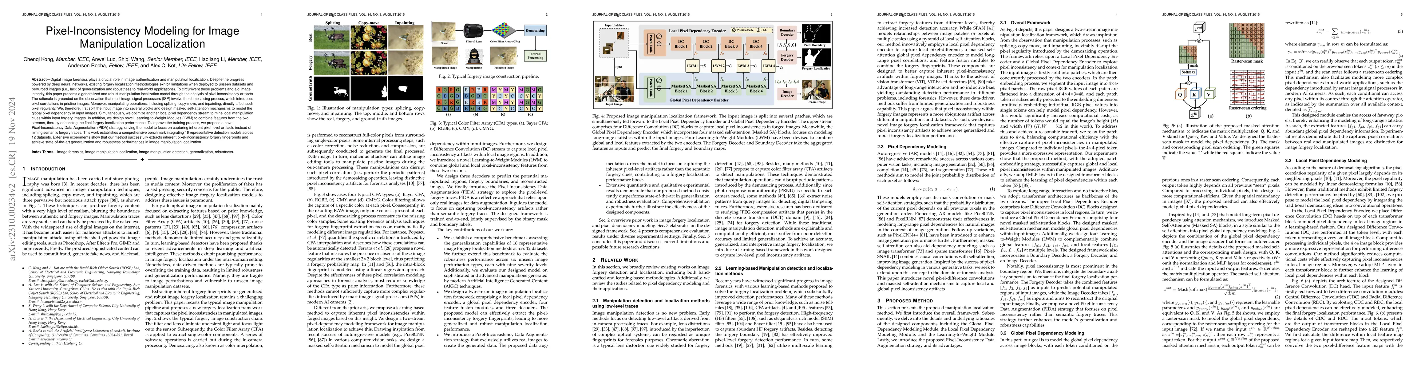 Thumbnail for Pixel-Inconsistency Modeling for Image Manipulation Localization