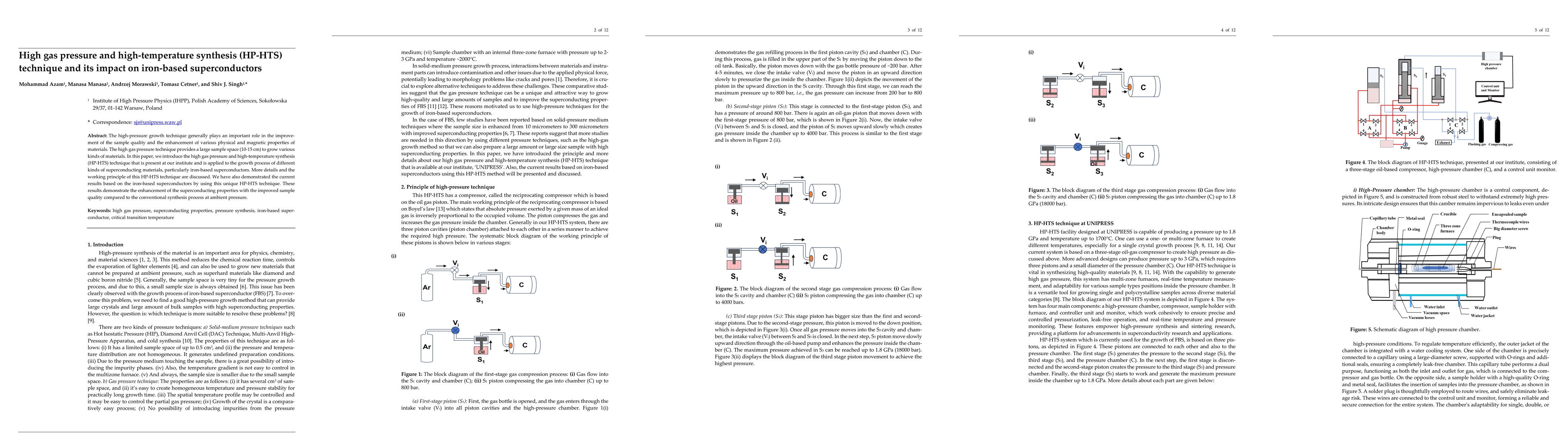 Thumbnail for High gas pressure and high-temperature synthesis (HP-HTS) technique and
  its impact on iron-based superconductors