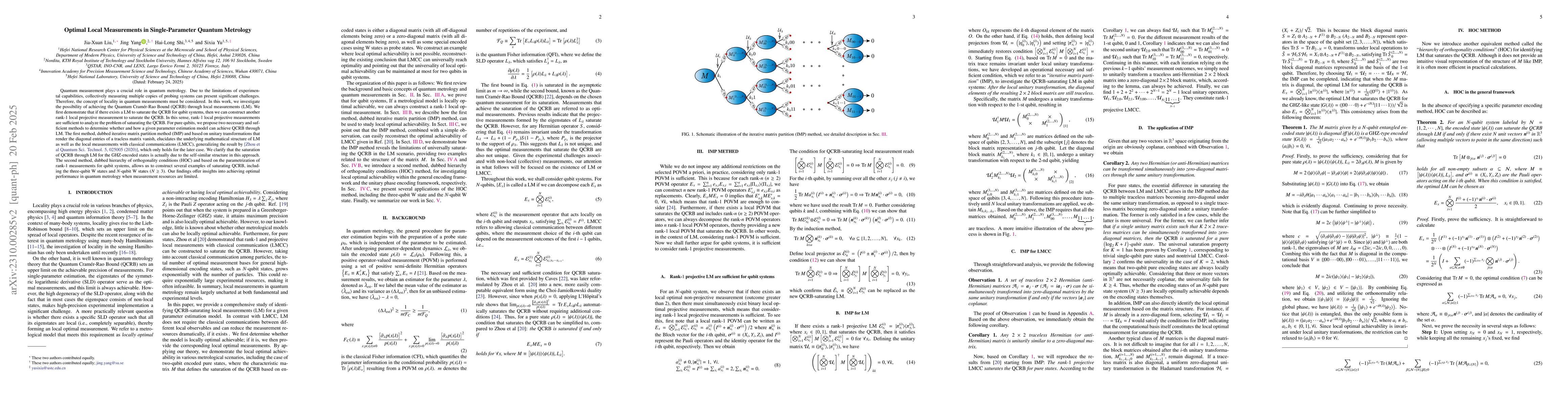Thumbnail for Optimal Local Measurements in Many-body Quantum Metrology