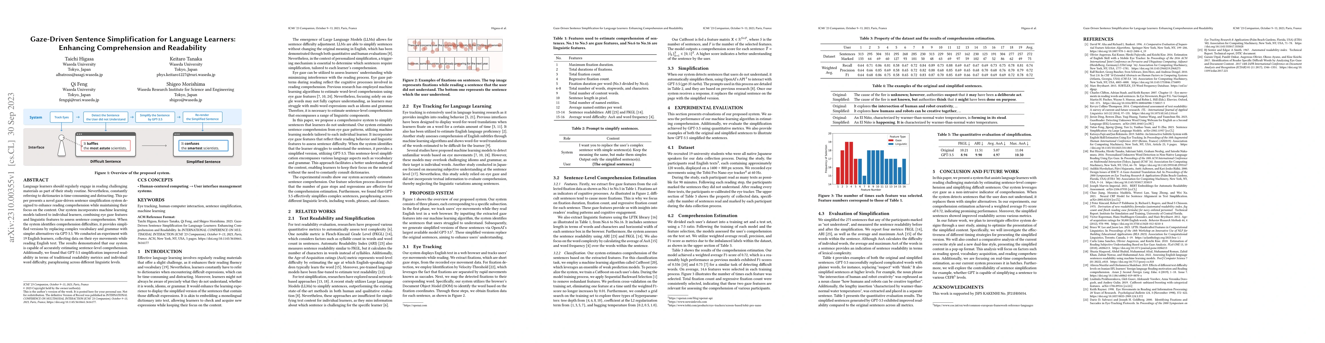Thumbnail for Gaze-Driven Sentence Simplification for Language Learners: Enhancing
  Comprehension and Readability