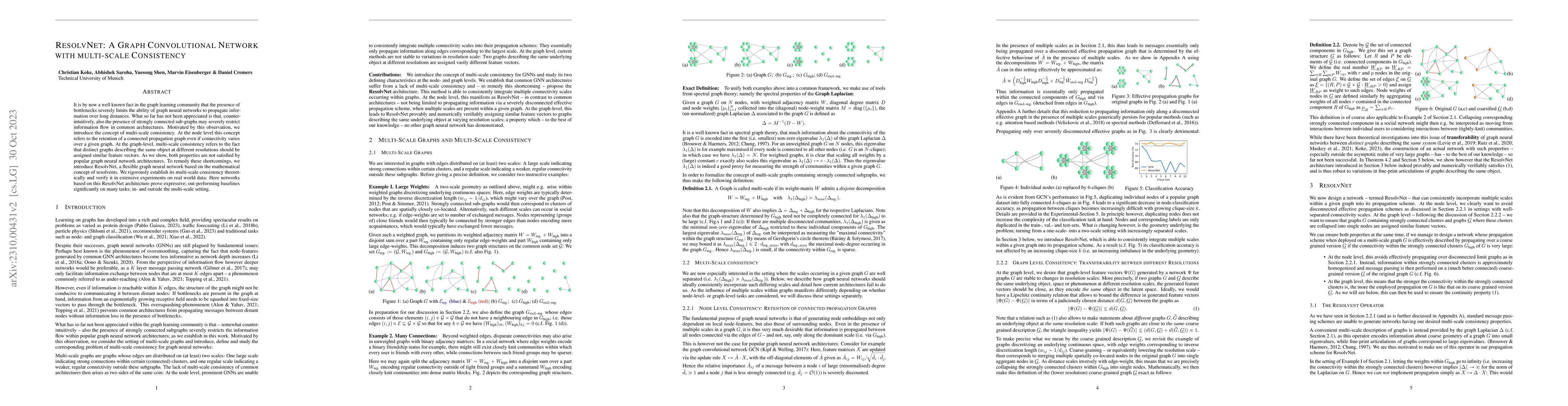 Thumbnail for ResolvNet: A Graph Convolutional Network with multi-scale Consistency