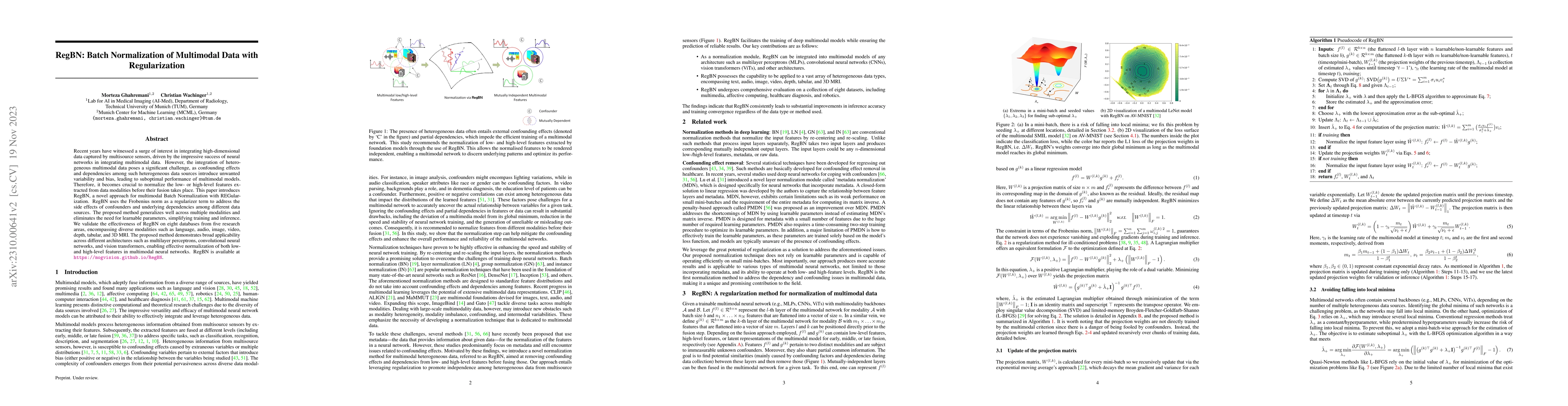 Thumbnail for RegBN: Batch Normalization of Multimodal Data with Regularization