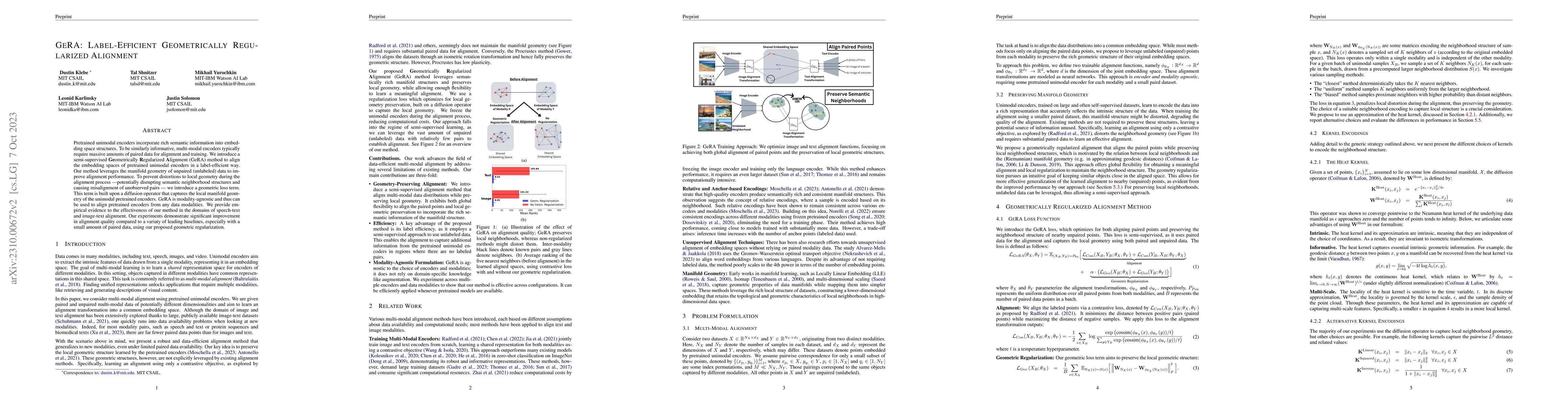Thumbnail for GeRA: Label-Efficient Geometrically Regularized Alignment