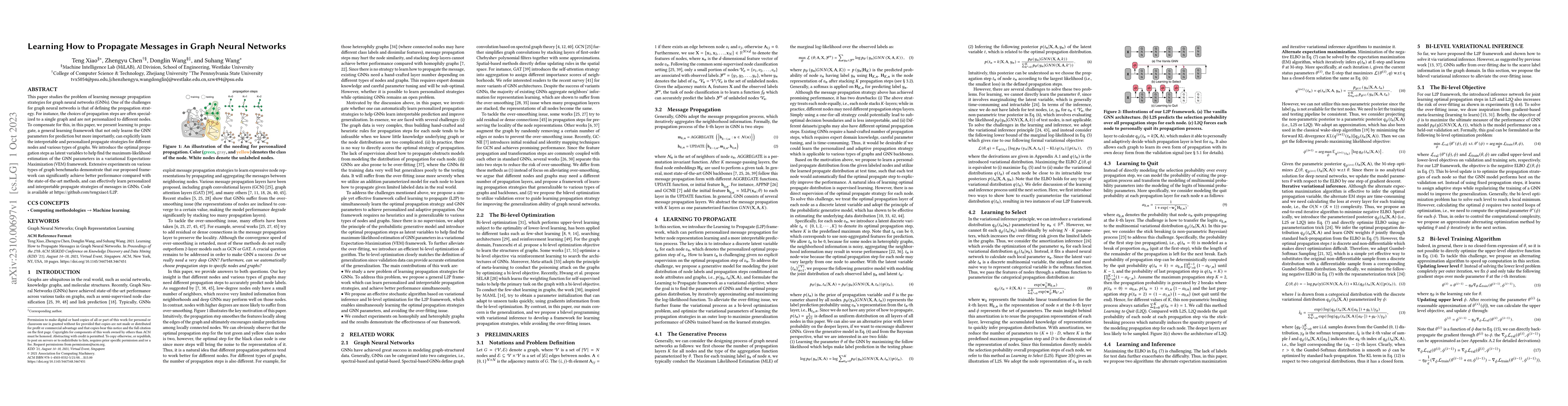 Thumbnail for Learning How to Propagate Messages in Graph Neural Networks