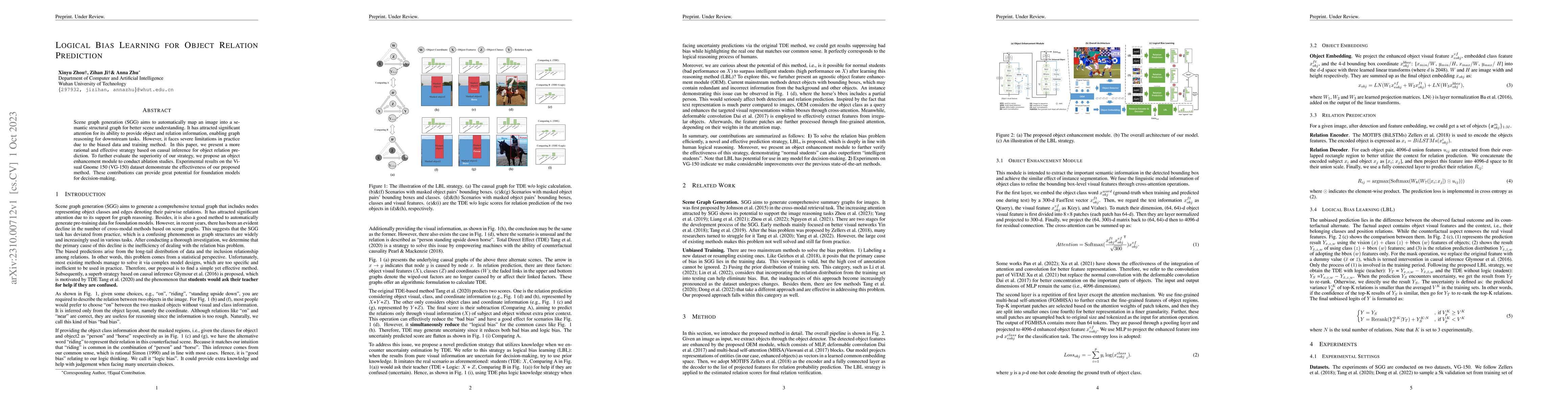 Thumbnail for Logical Bias Learning for Object Relation Prediction