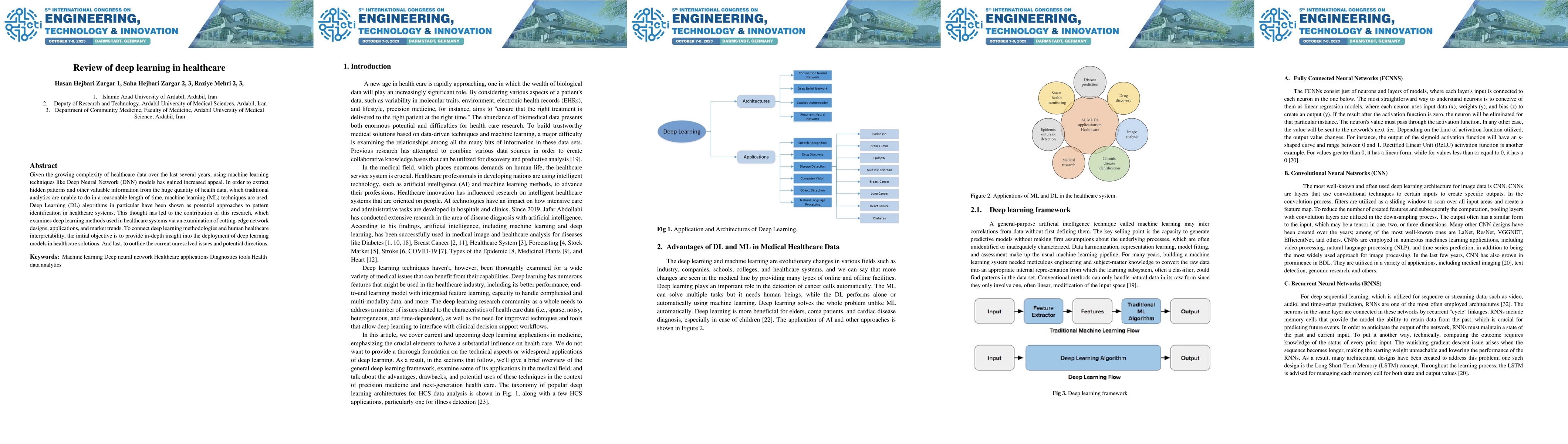 Thumbnail for Review of deep learning in healthcare