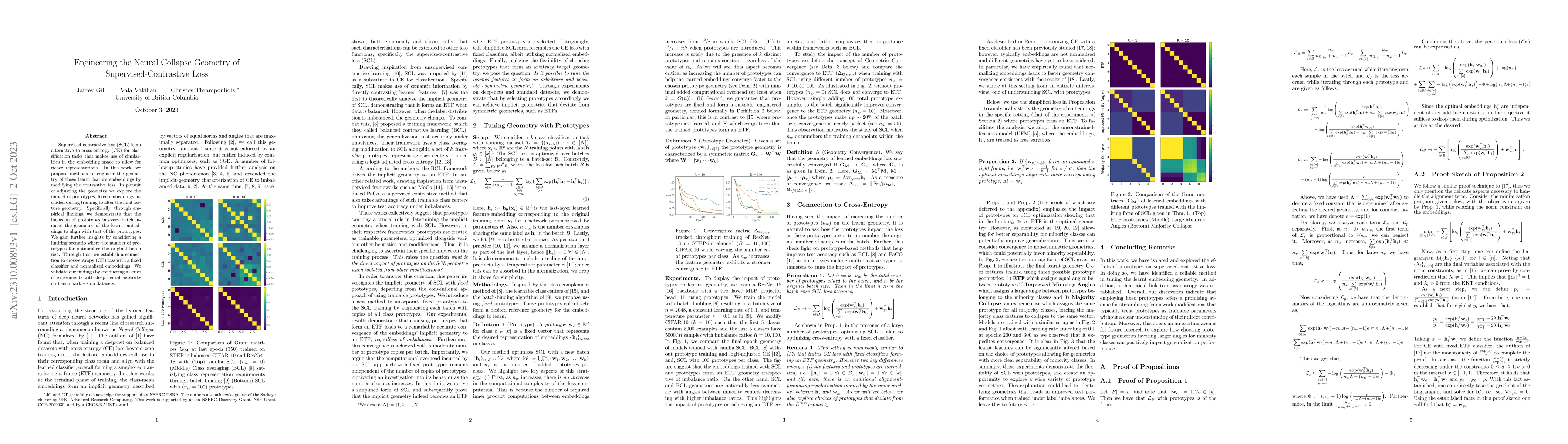 Thumbnail for Engineering the Neural Collapse Geometry of Supervised-Contrastive Loss