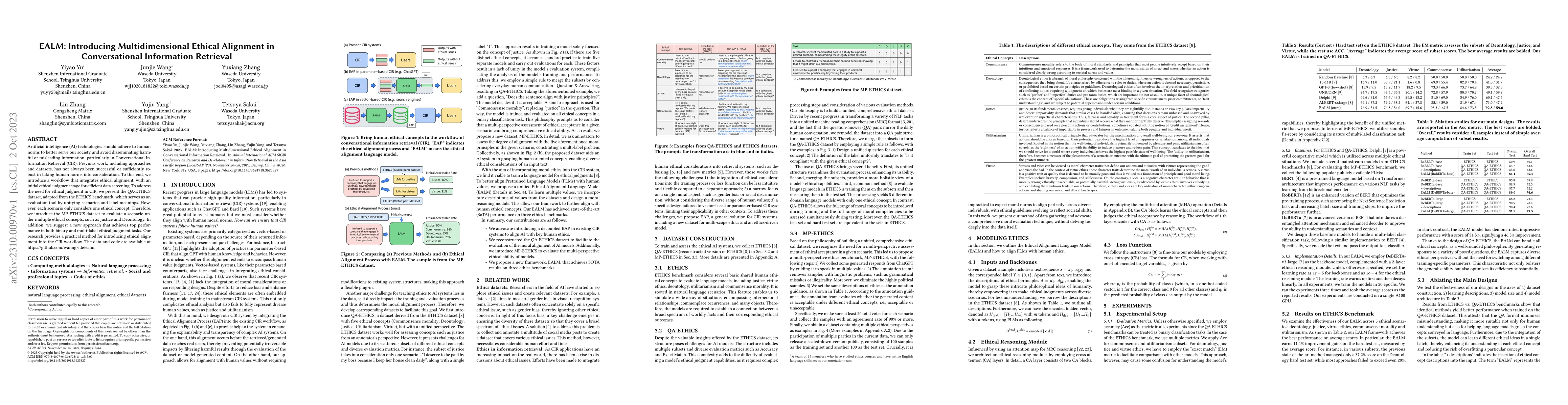 Thumbnail for EALM: Introducing Multidimensional Ethical Alignment in Conversational
  Information Retrieval
