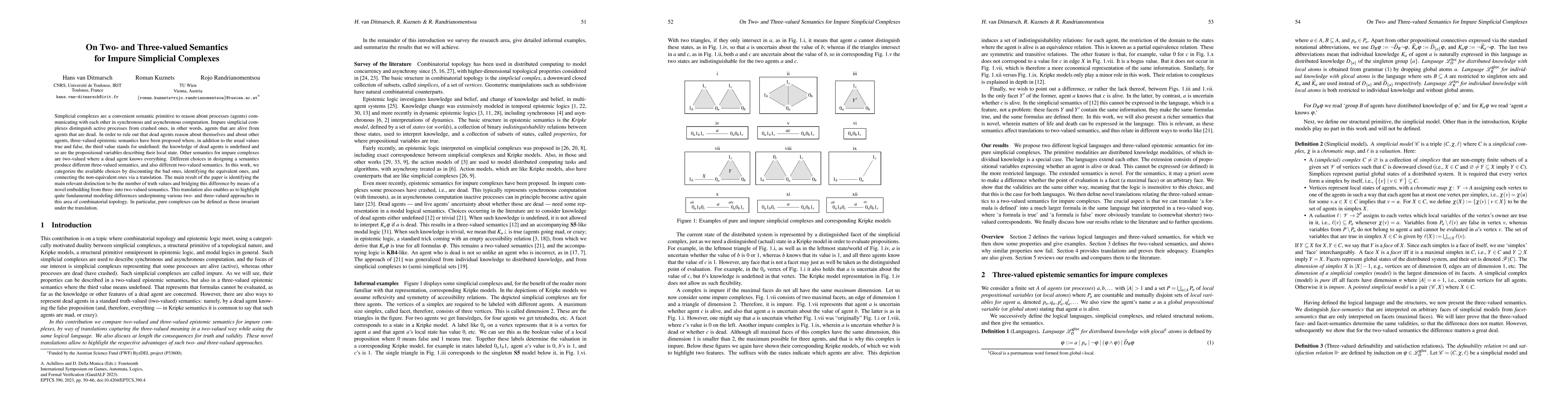 Thumbnail for On Two- and Three-valued Semantics for Impure Simplicial Complexes