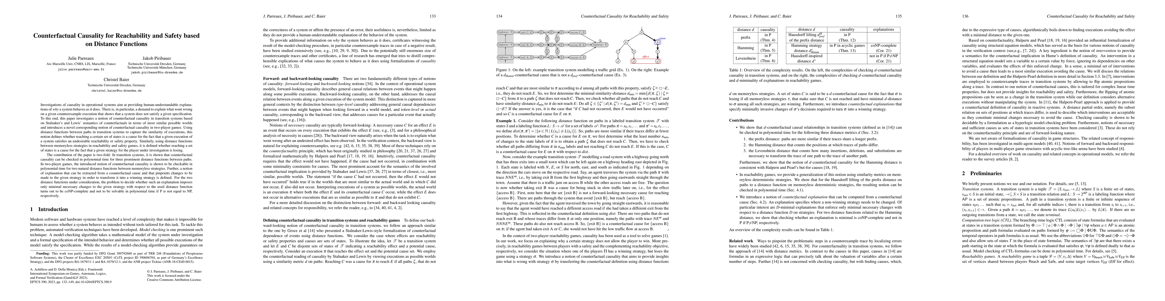 Thumbnail for Counterfactual Causality for Reachability and Safety based on Distance
  Functions