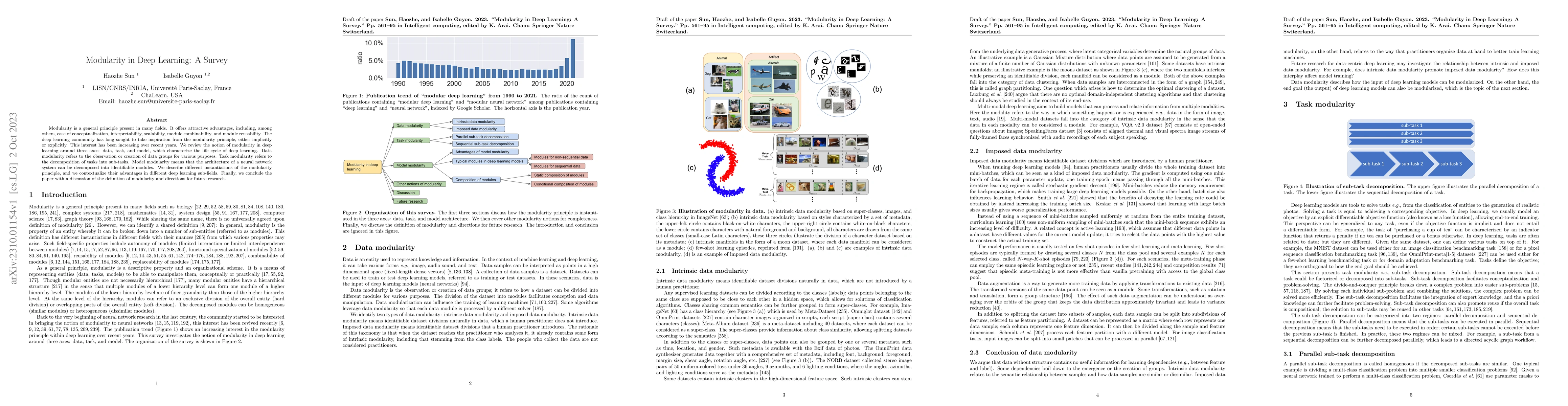 Thumbnail for Modularity in Deep Learning: A Survey