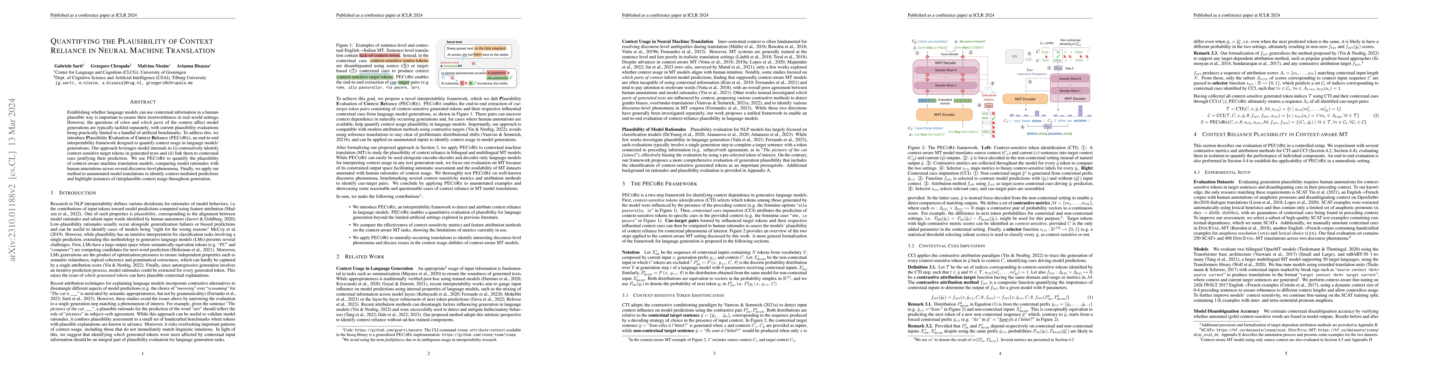 Thumbnail for Quantifying the Plausibility of Context Reliance in Neural Machine
  Translation