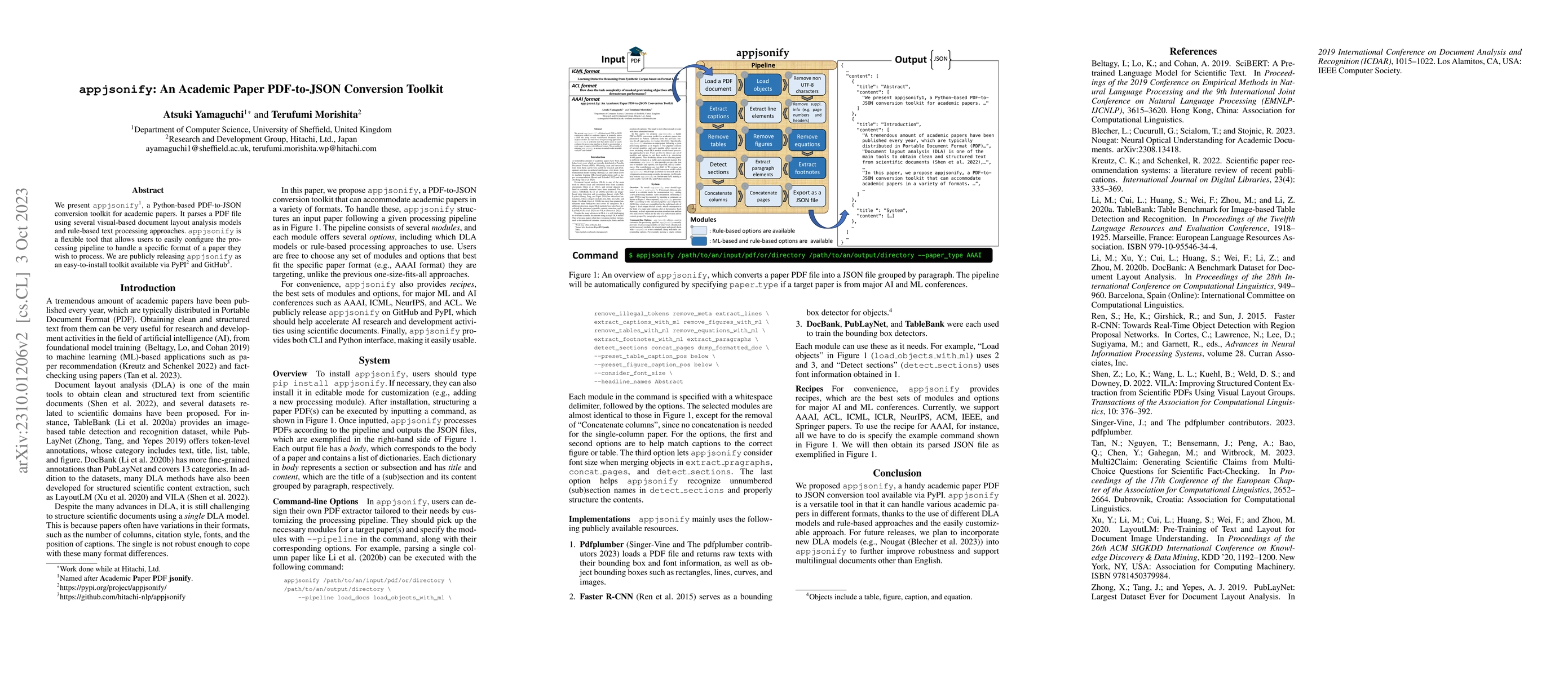 Thumbnail for appjsonify: An Academic Paper PDF-to-JSON Conversion Toolkit
