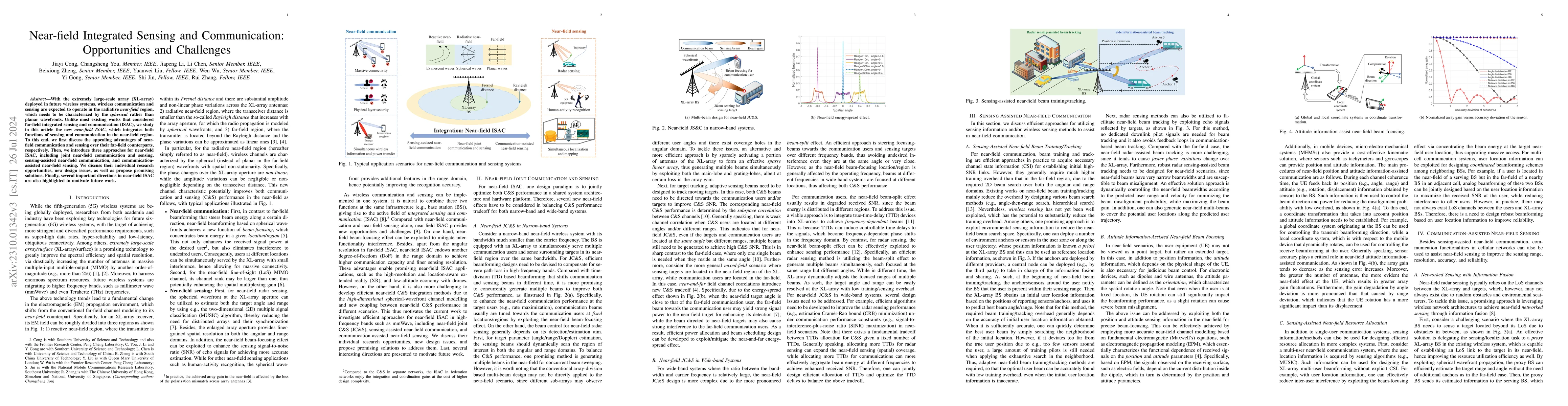 Thumbnail for Near-field Integrated Sensing and Communication: Opportunities and
  Challenges