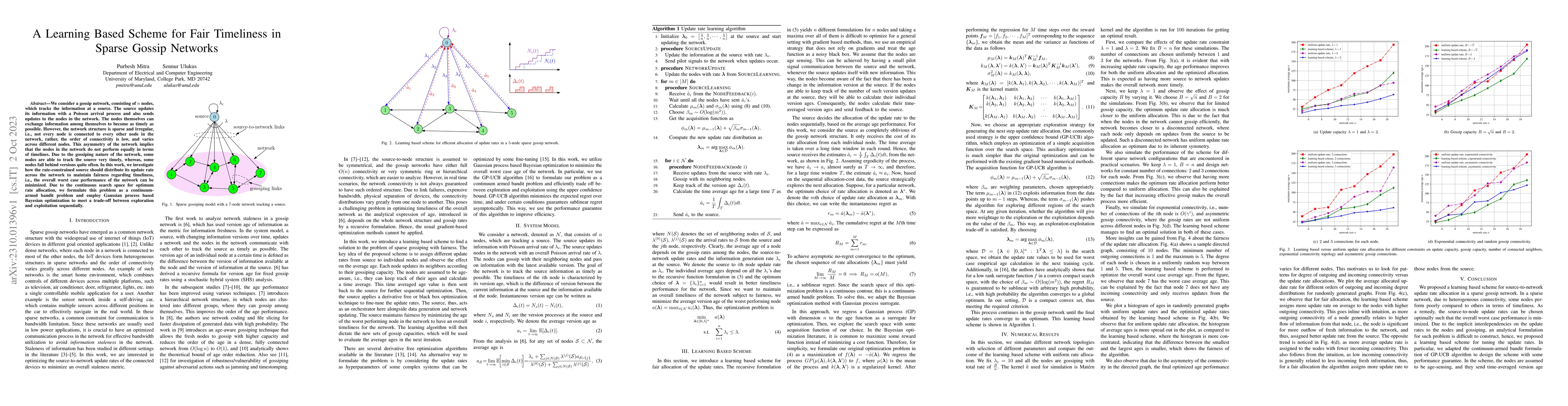 Thumbnail for A Learning Based Scheme for Fair Timeliness in Sparse Gossip Networks