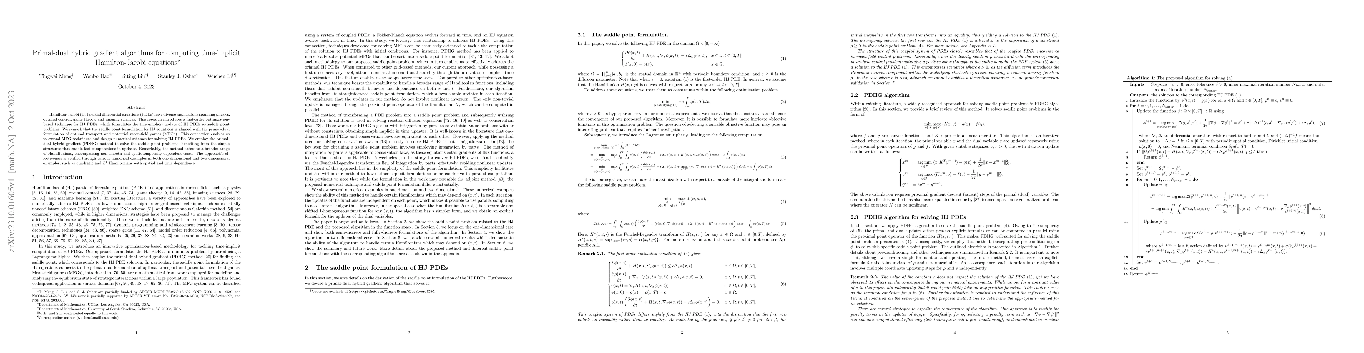 Thumbnail for Primal-dual hybrid gradient algorithms for computing time-implicit
  Hamilton-Jacobi equations