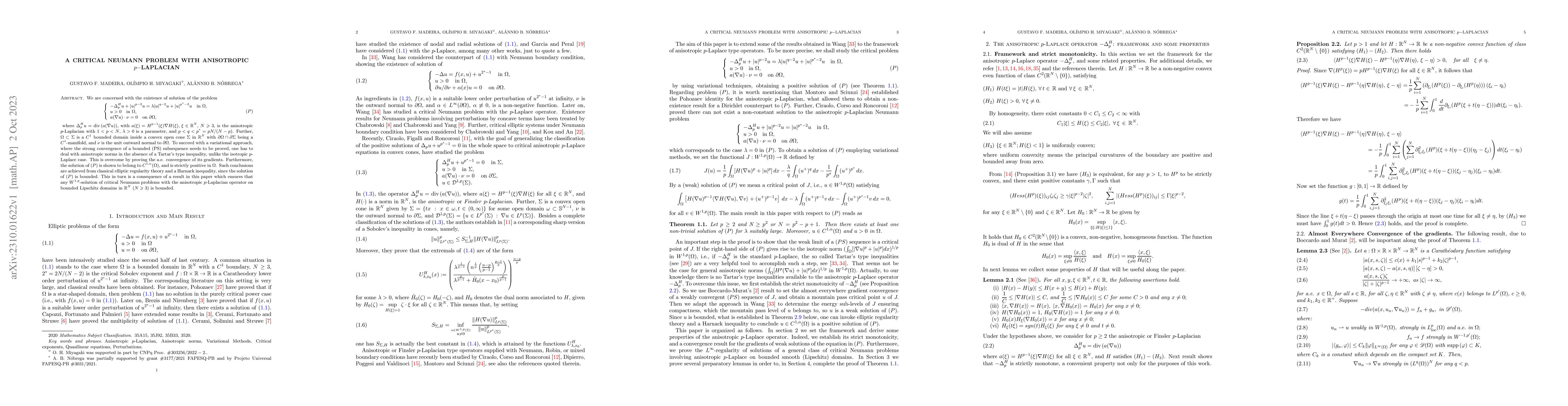 Thumbnail for A critical neumann problem with anisotropic p-laplacian