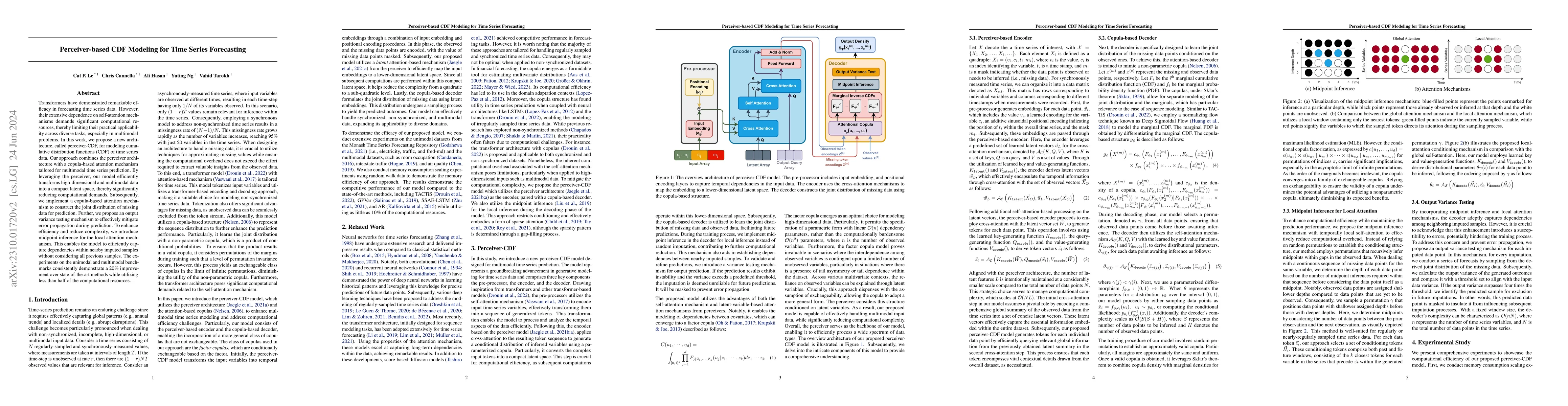 Thumbnail for Perceiver-based CDF Modeling for Time Series Forecasting