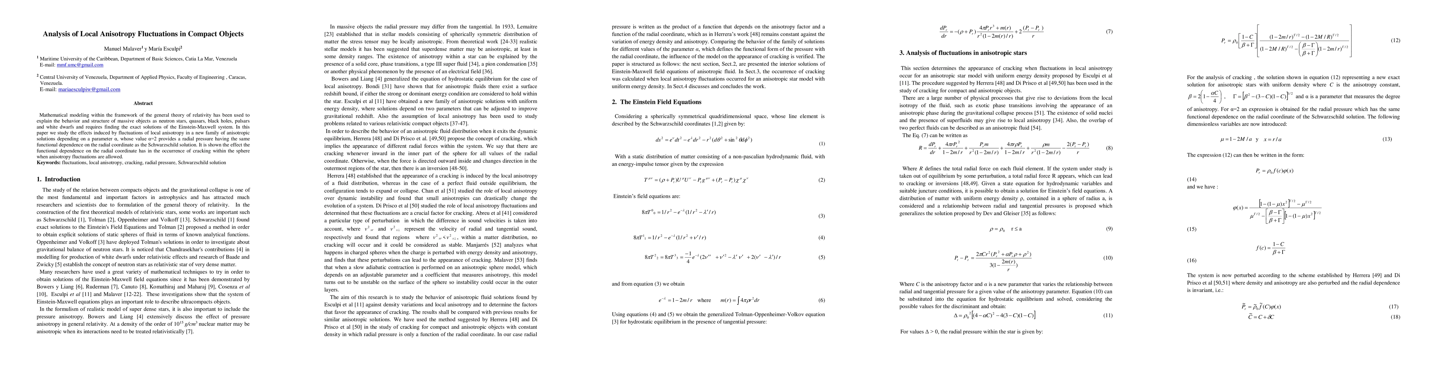 Thumbnail for Analysis of Local Anisotropy Fluctuations in Compact Objects