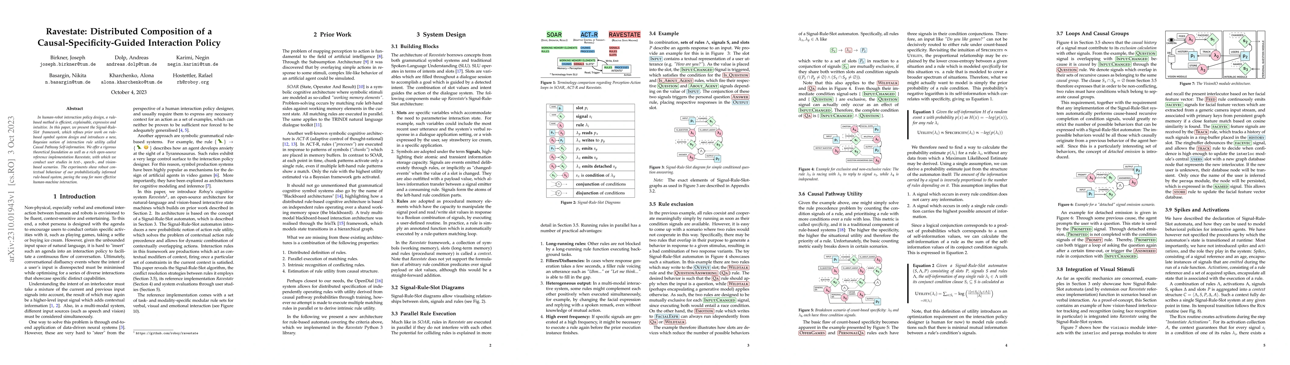 Thumbnail for Ravestate: Distributed Composition of a Causal-Specificity-Guided
  Interaction Policy