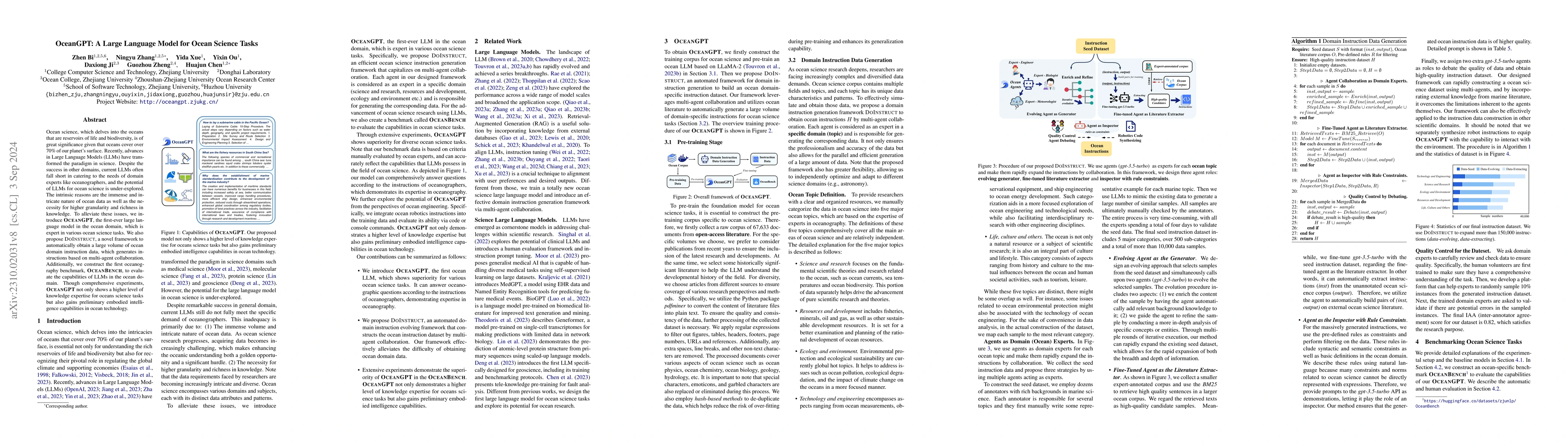 Thumbnail for OceanGPT: A Large Language Model for Ocean Science Tasks