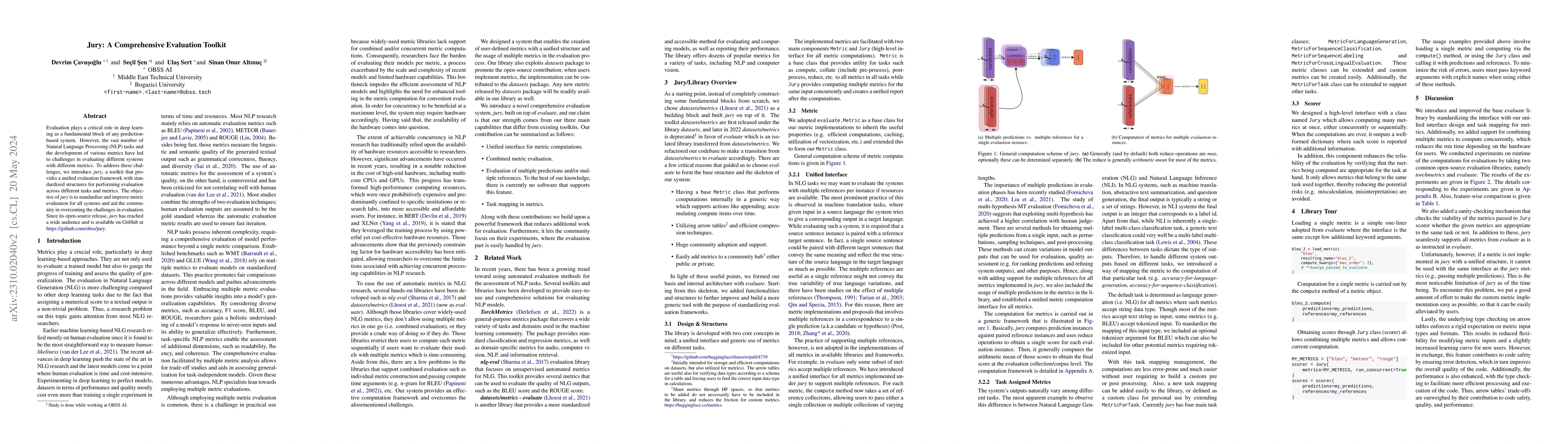 Thumbnail for Jury: A Comprehensive Evaluation Toolkit