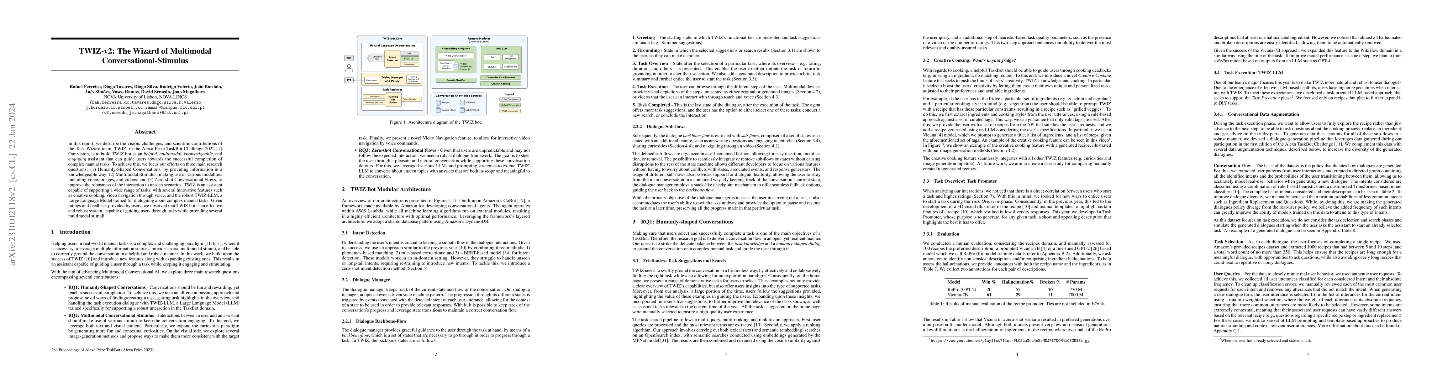 Thumbnail for TWIZ-v2: The Wizard of Multimodal Conversational-Stimulus