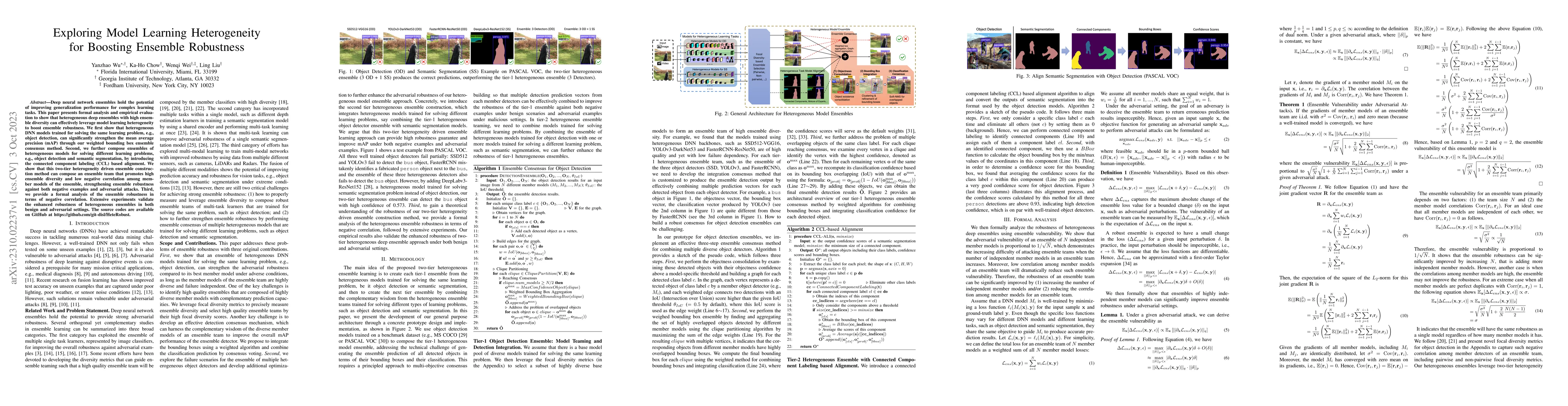 Thumbnail for Exploring Model Learning Heterogeneity for Boosting Ensemble Robustness