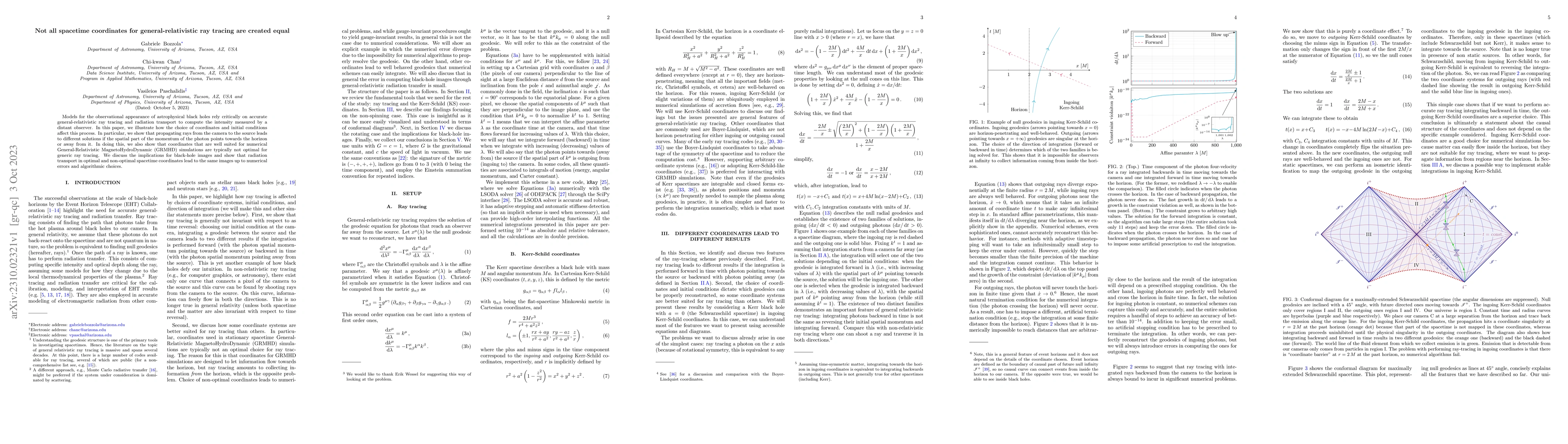 Thumbnail for Not all spacetime coordinates for general-relativistic ray tracing are
  created equal