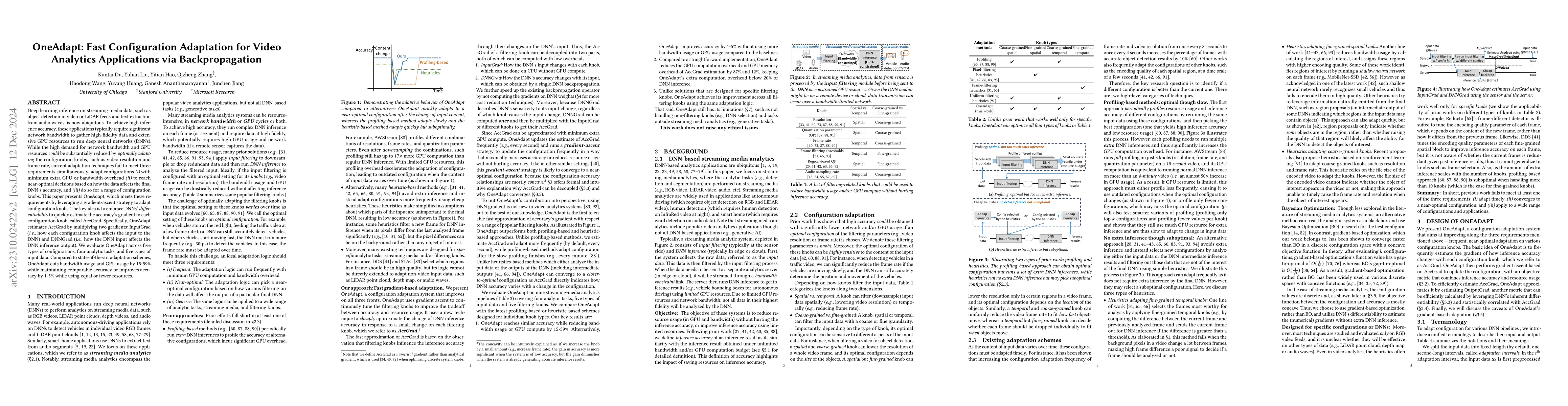 Thumbnail for OneAdapt: Fast Adaptation for Deep Learning Applications via
  Backpropagation