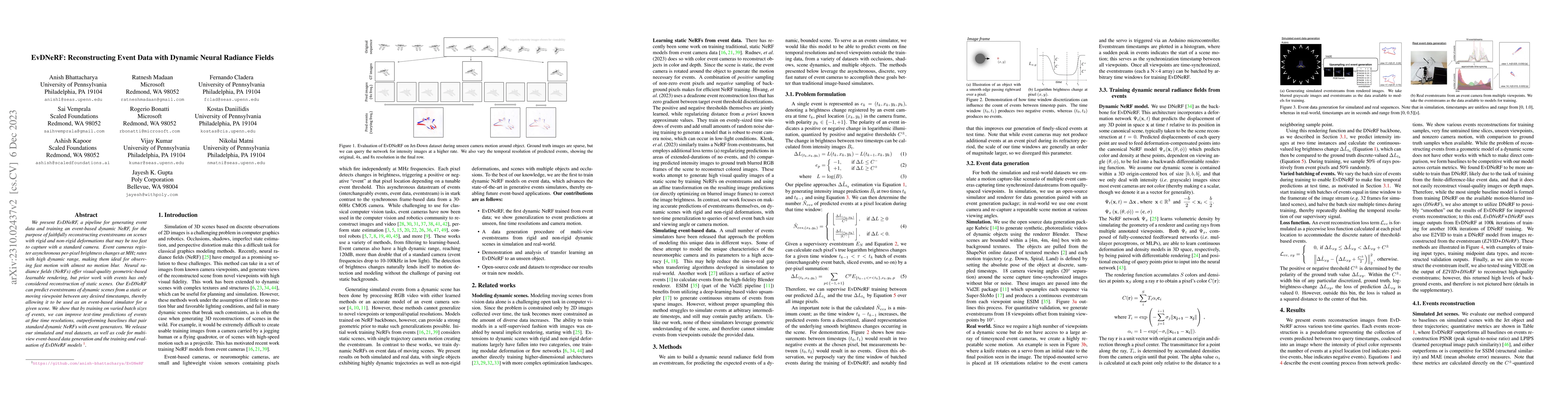Thumbnail for EvDNeRF: Reconstructing Event Data with Dynamic Neural Radiance Fields