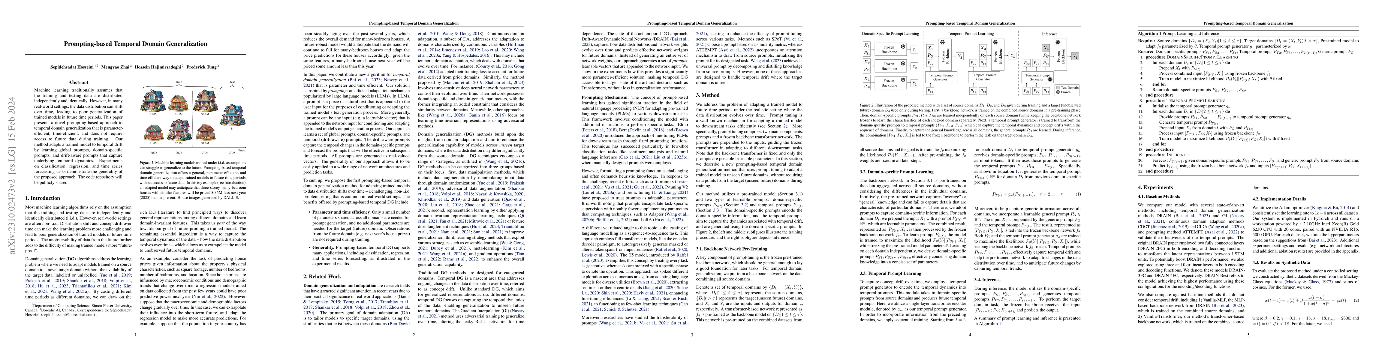 Thumbnail for Prompting-based Temporal Domain Generalization