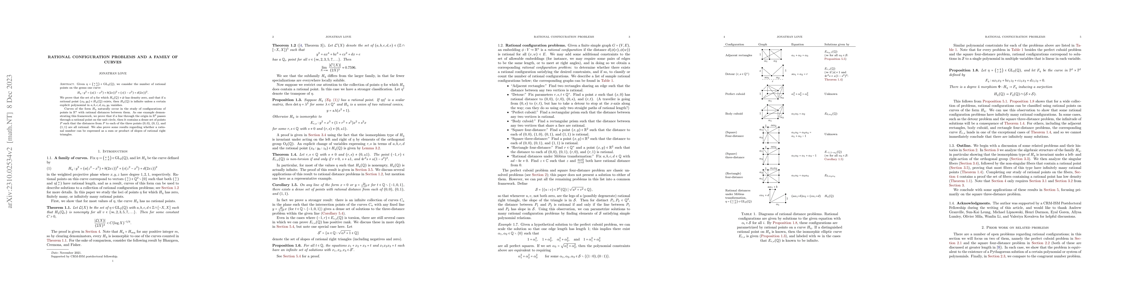 Thumbnail for Rational configuration problems and a family of curves