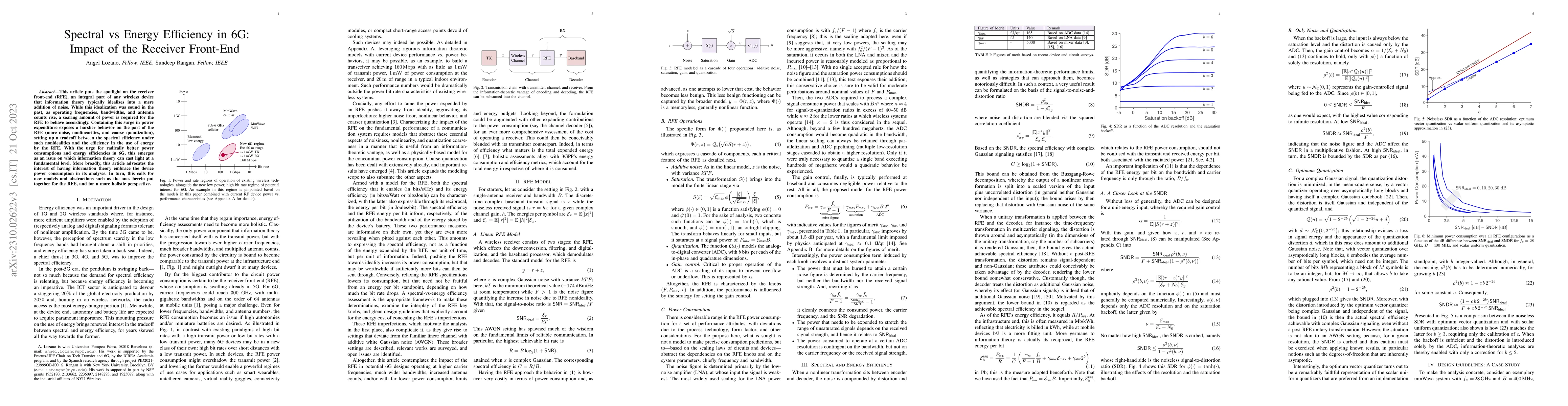 Thumbnail for Spectral vs Energy Efficiency in 6G: Impact of the Receiver Front-End