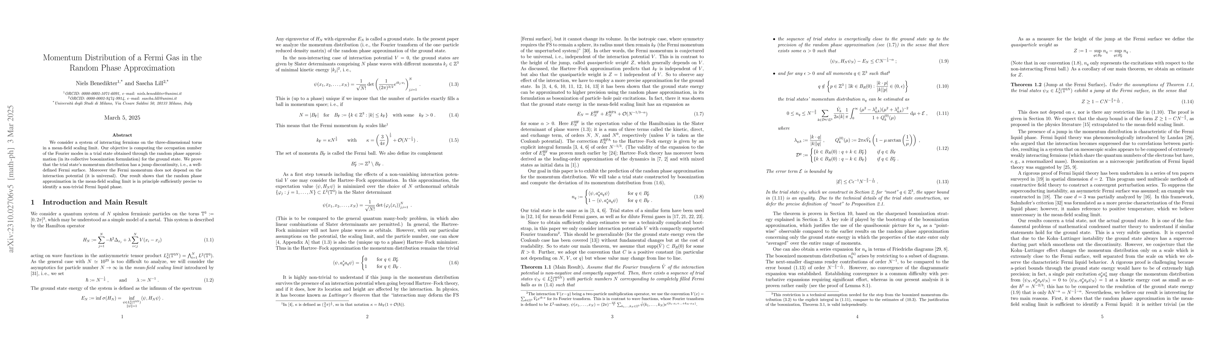 Thumbnail for Momentum Distribution of a Fermi Gas in the Random Phase Approximation