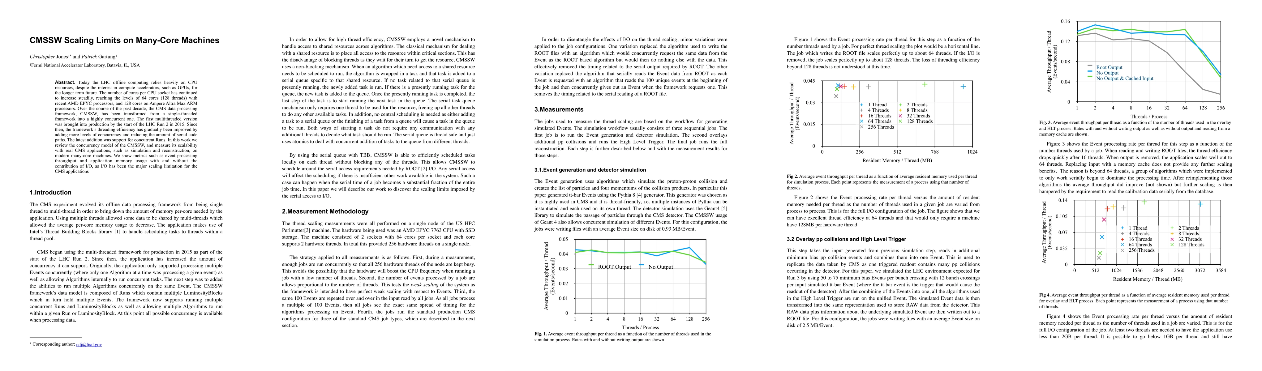 Thumbnail for CMSSW Scaling Limits on Many-Core Machines