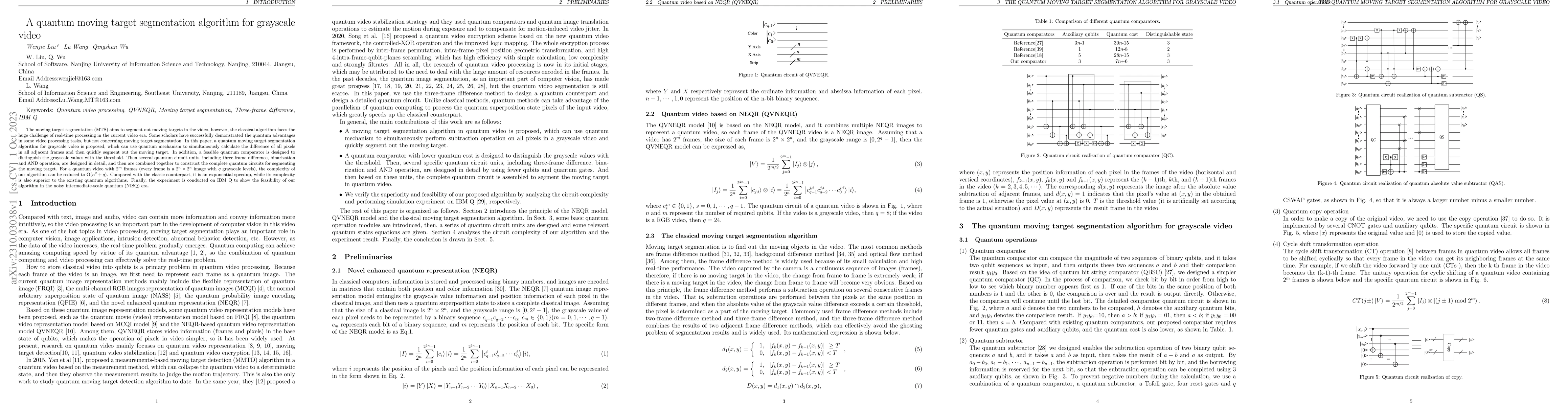 Thumbnail for A quantum moving target segmentation algorithm for grayscale video