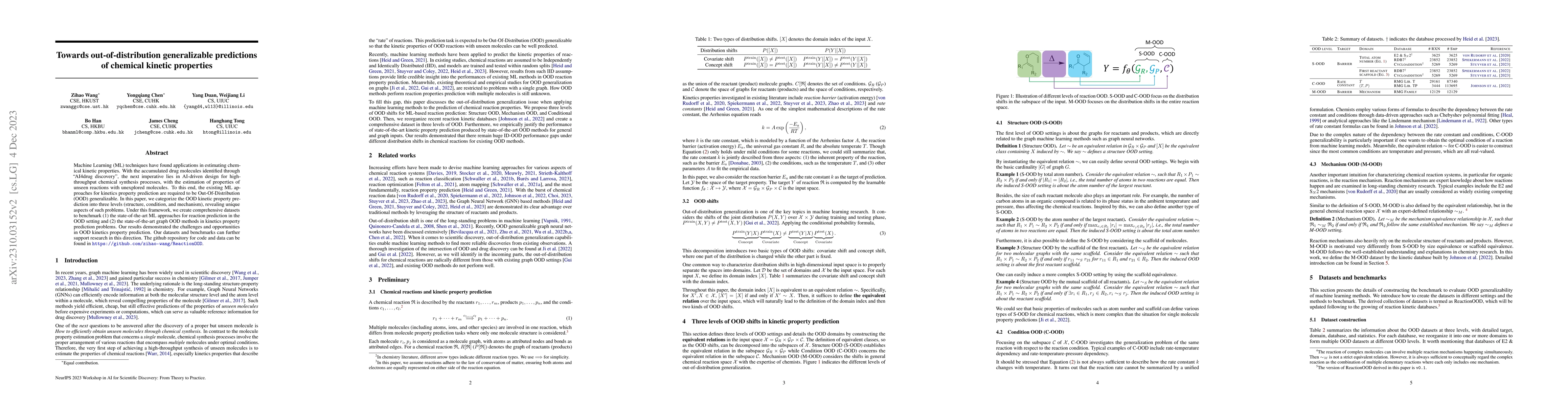 Thumbnail for Towards out-of-distribution generalizable predictions of chemical
  kinetics properties
