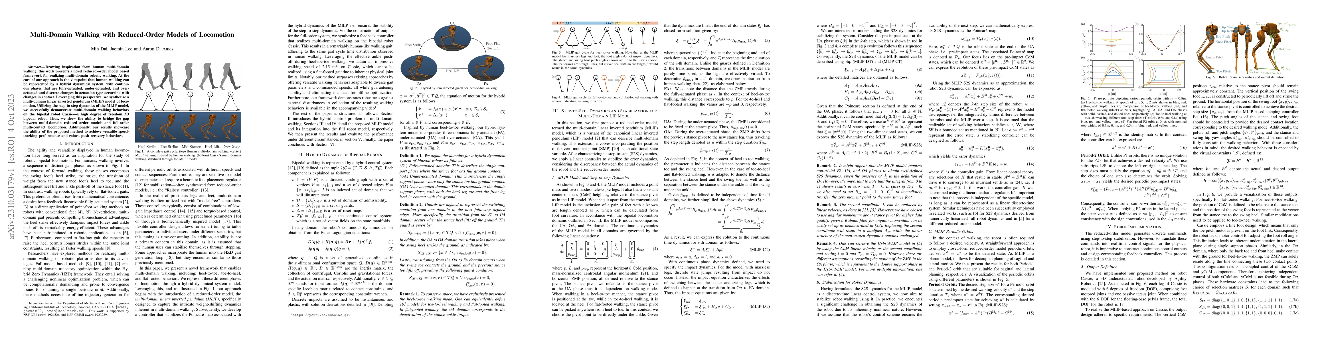 Thumbnail for Multi-Domain Walking with Reduced-Order Models of Locomotion
