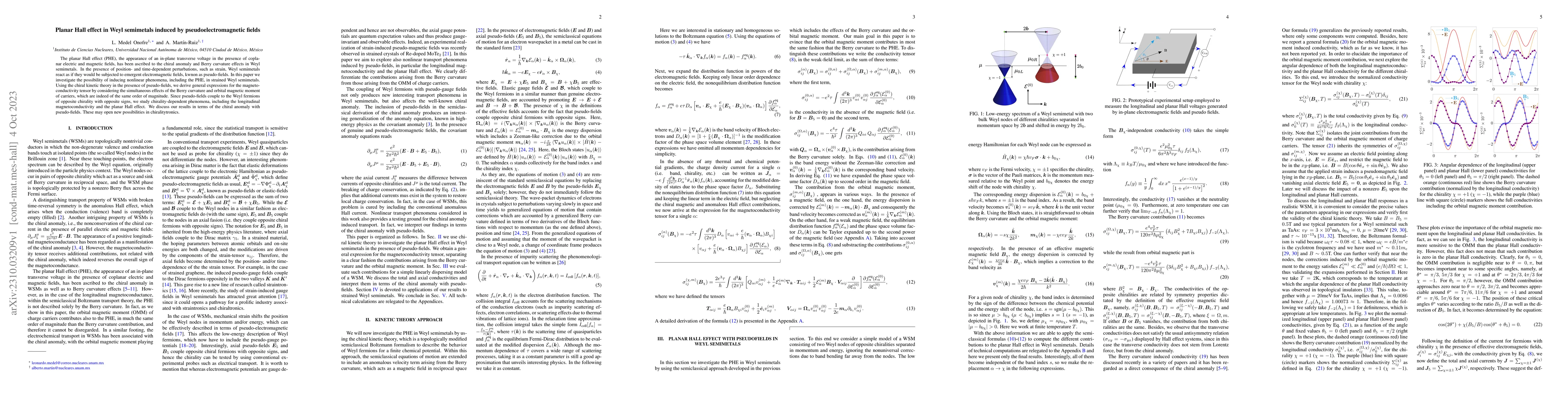 Thumbnail for Planar Hall effect in Weyl semimetals induced by pseudoelectromagnetic
  fields