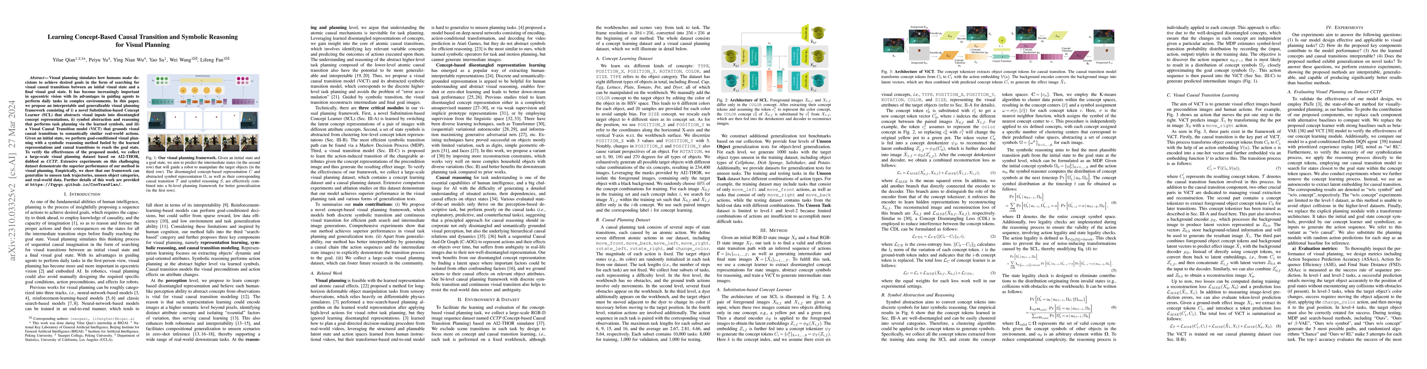 Thumbnail for Learning Concept-Based Causal Transition and Symbolic Reasoning for
  Visual Planning