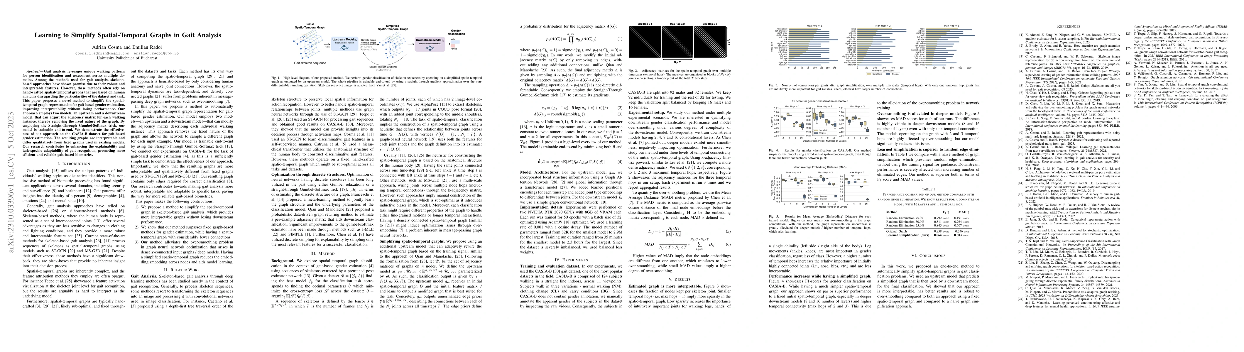 Thumbnail for Learning to Simplify Spatial-Temporal Graphs in Gait Analysis