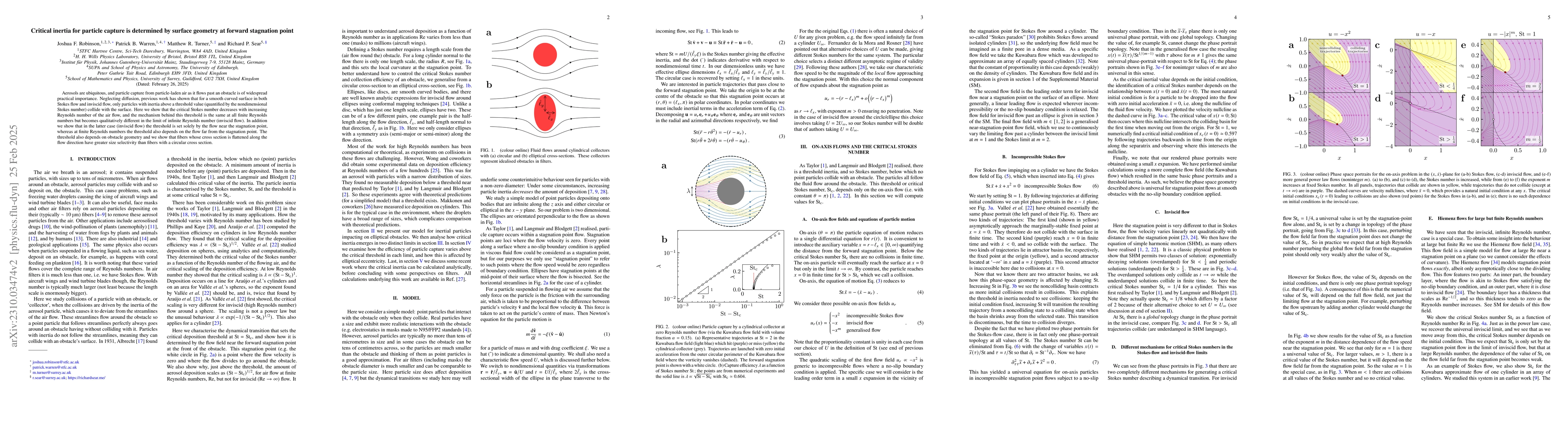 Thumbnail for Inertial dynamical transitions drive particle capture and filtration
