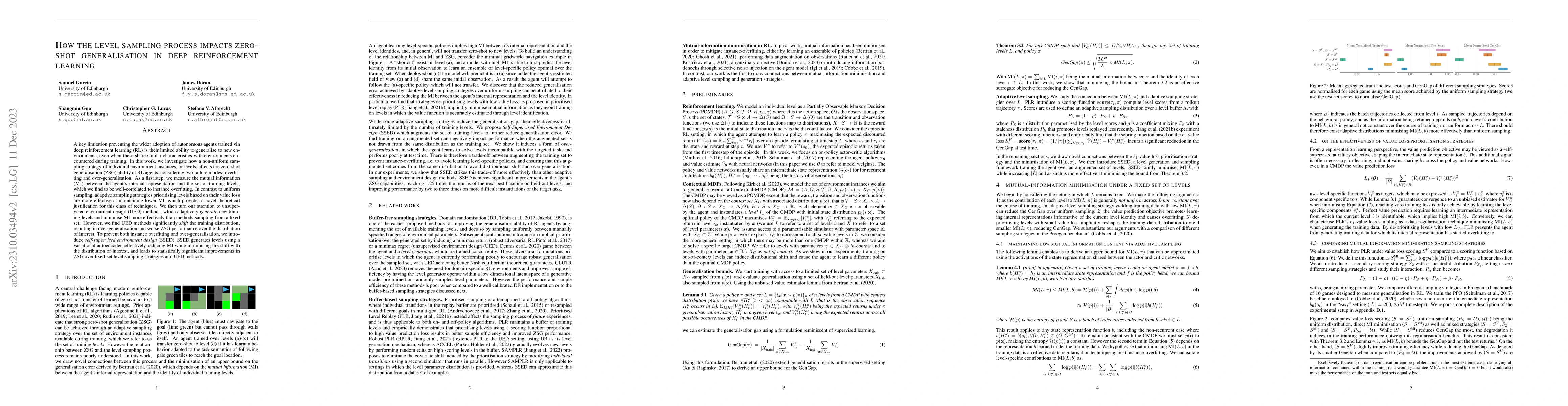 Thumbnail for How the level sampling process impacts zero-shot generalisation in deep
  reinforcement learning
