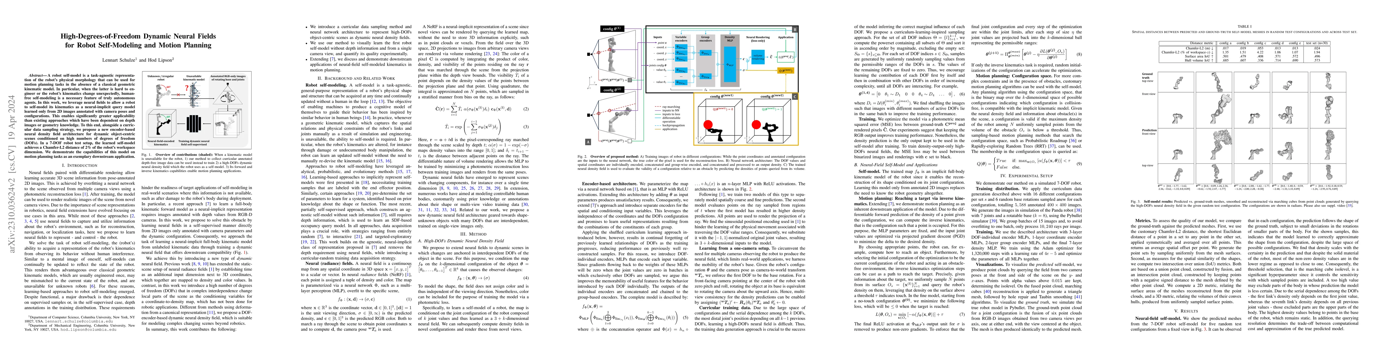 Thumbnail for High-Degrees-of-Freedom Dynamic Neural Fields for Robot Self-Modeling
  and Motion Planning