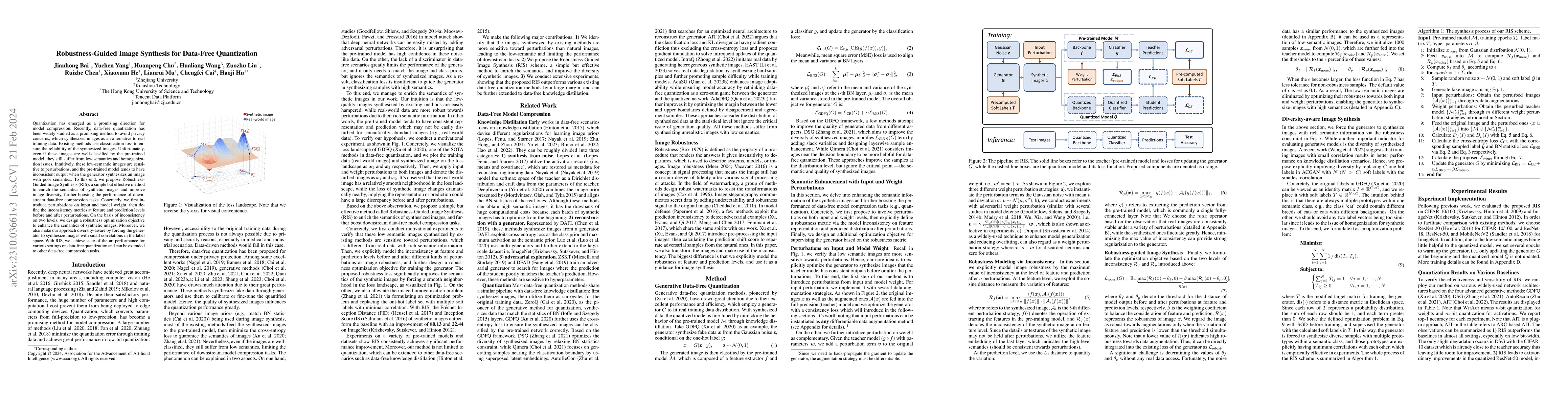 Thumbnail for Robustness-Guided Image Synthesis for Data-Free Quantization