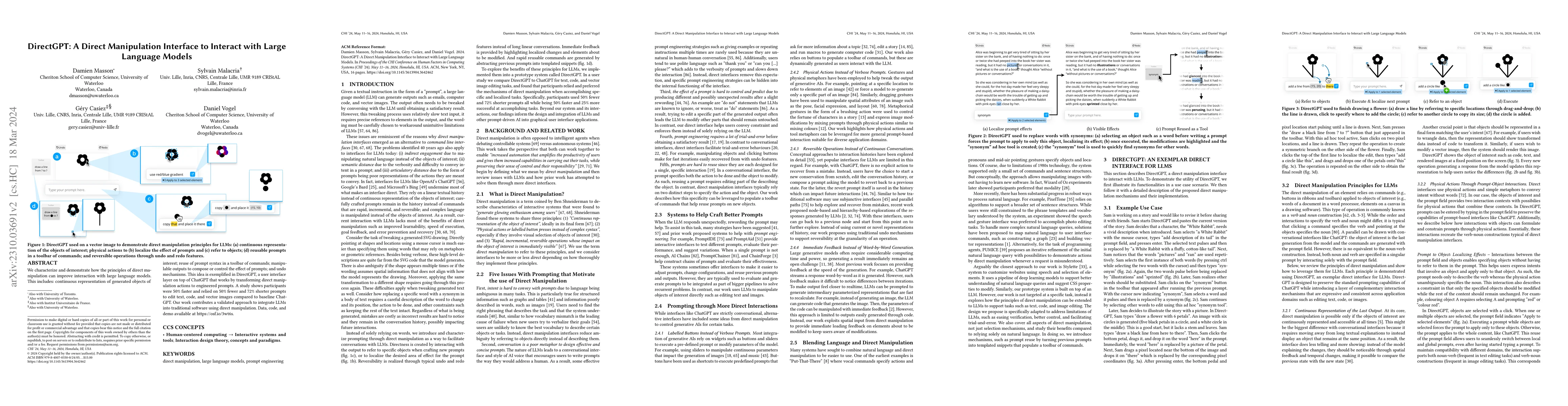Thumbnail for DirectGPT: A Direct Manipulation Interface to Interact with Large
  Language Models